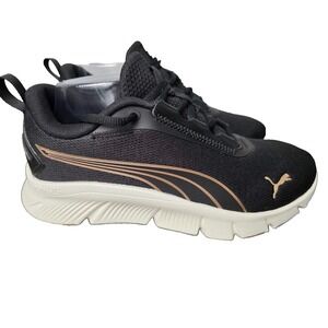New Puma Flex-Lite Women's Sneakers Size 8 Black White Walking Running Shoes